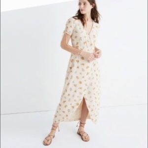 Madewell Floral Print Dress